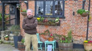 I’ve got to rip up my flowers as they’re ILLEGAL… despite neighbours loving them