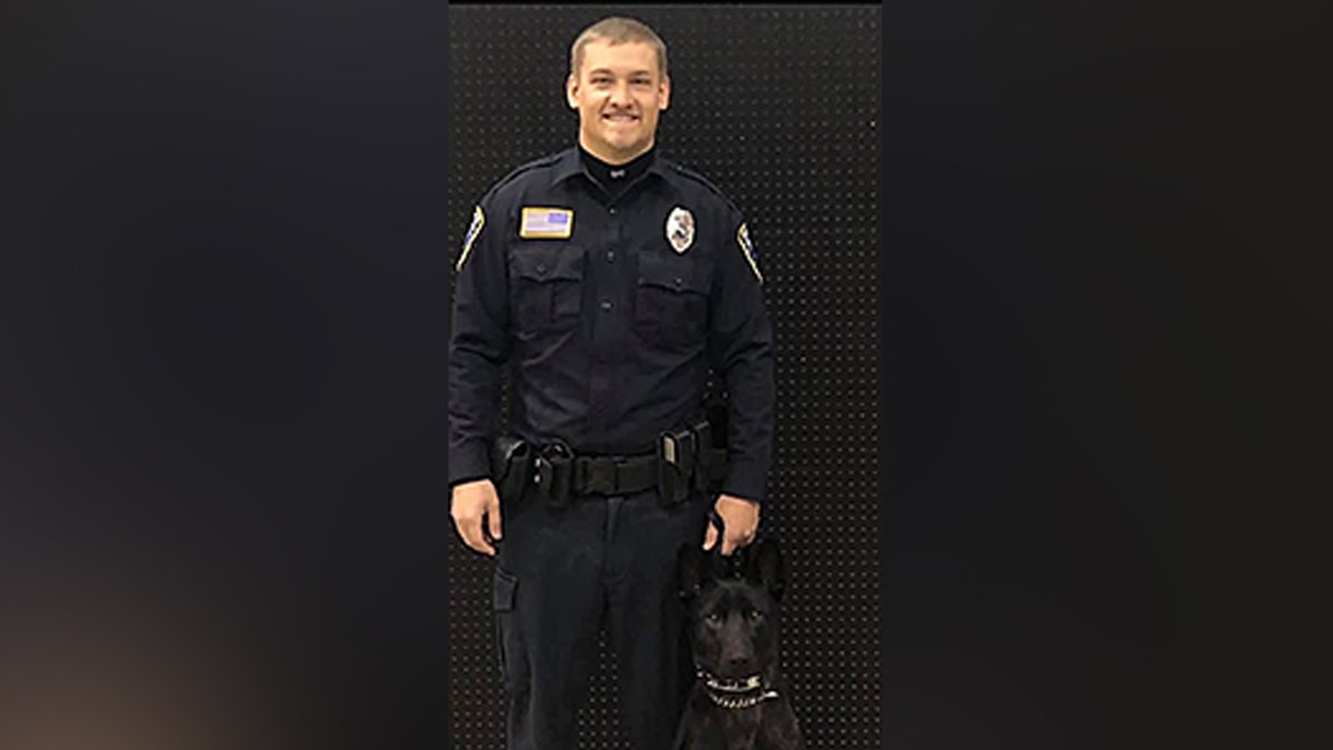 Sgt. Cody Siebert, a K9 officer with the East Range Police Department