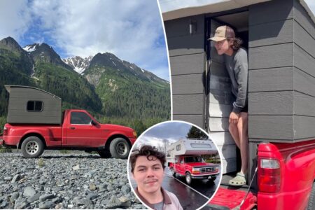 I built a $3K truck home to avoid paying rent — and I love being a nomad despite the bears