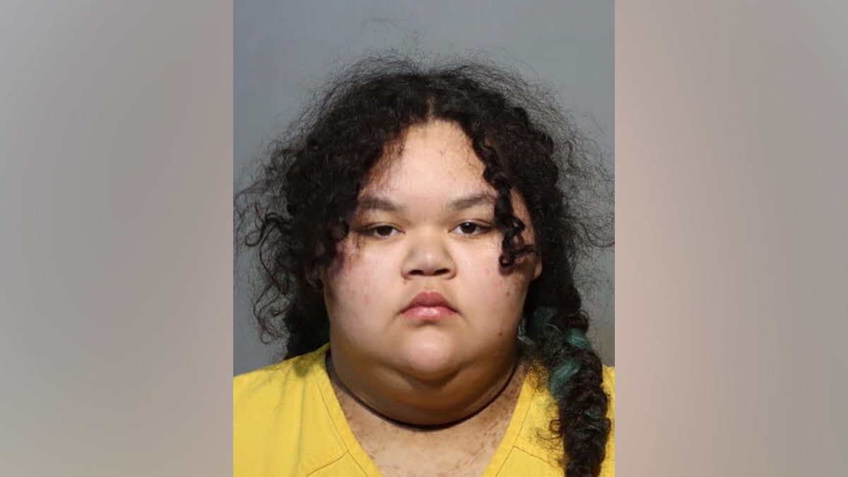 Isabelle Aurelia Valdez mugshot after arrest in alleged Lake Brantley High School blood ritual plot in Altamonte Springs, Florida