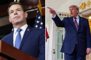 Trump slams Eric Swalwell with brutal three-word response