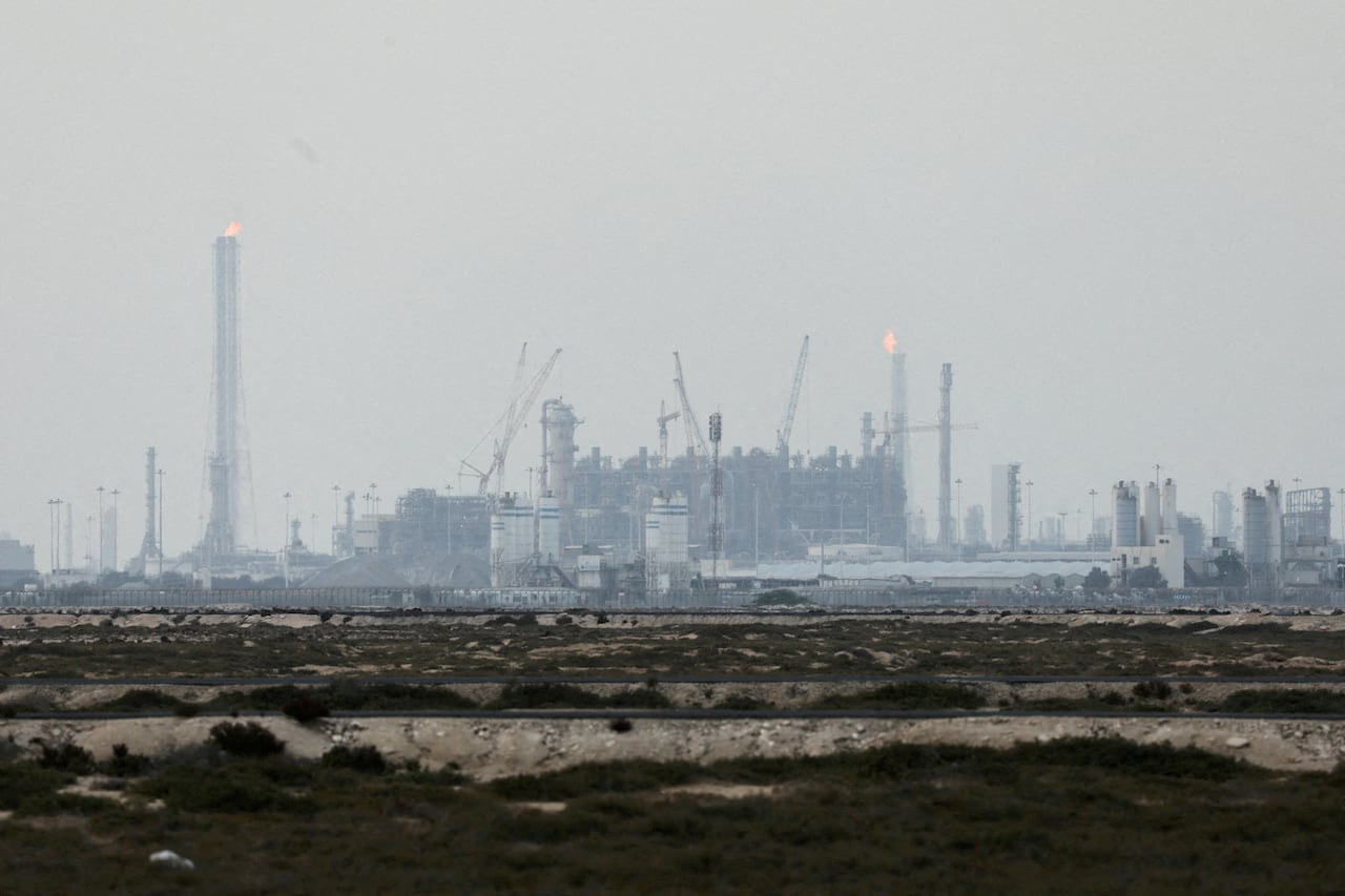 A gas field
