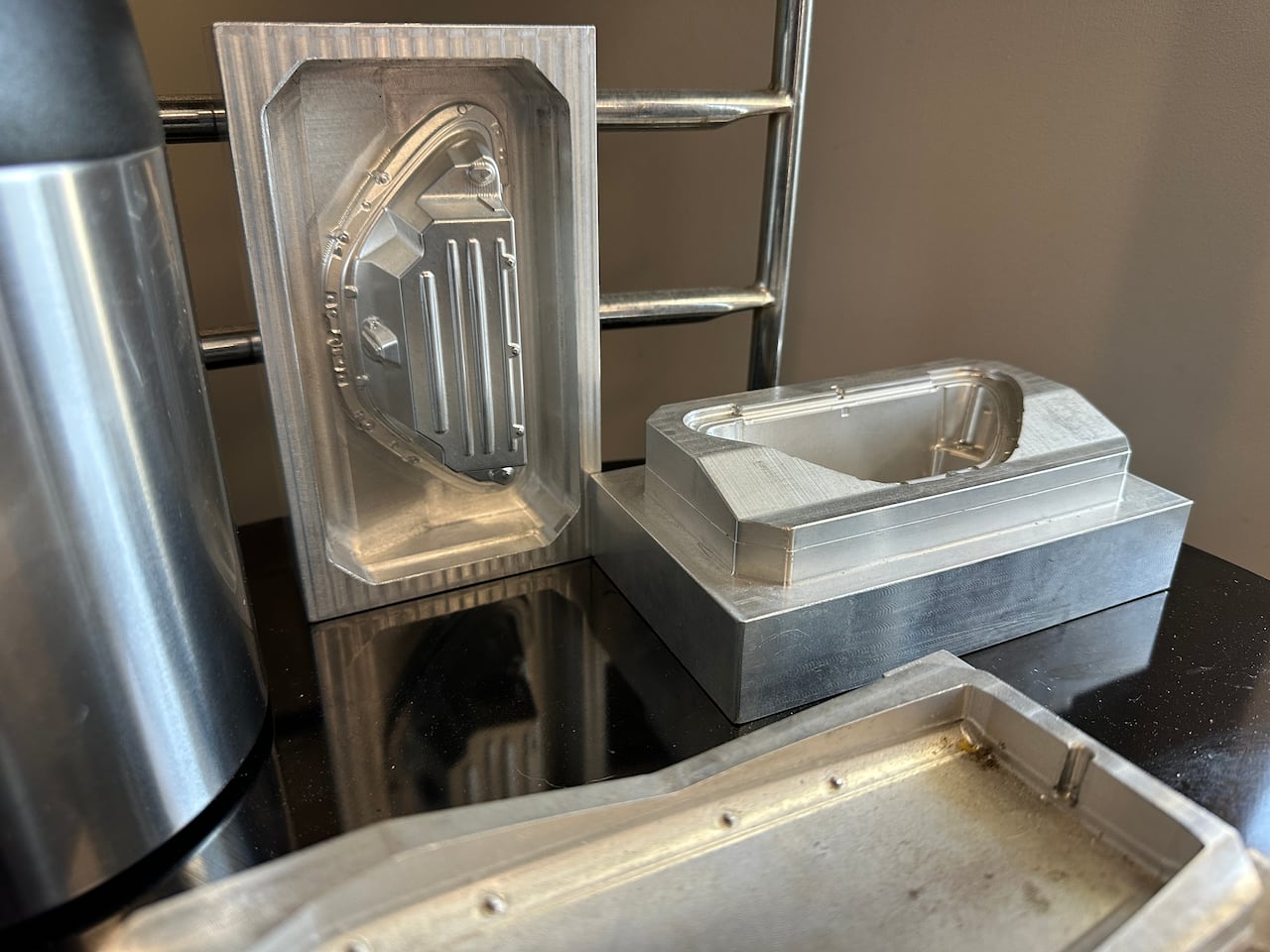 Metal moulds made at Laval Tool & Mould Ltd., in Maidstone, Ont., just outside of Windsor.