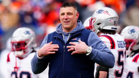 Ex-NFL star Shawne Merriman reacts as Patriots’ Mike Vrabel caught in scandal