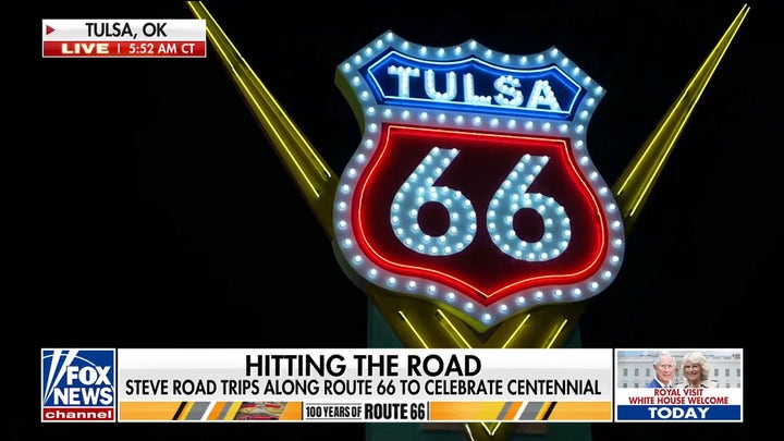 Steve Doocy hits the road for Route 66 centennial celebration