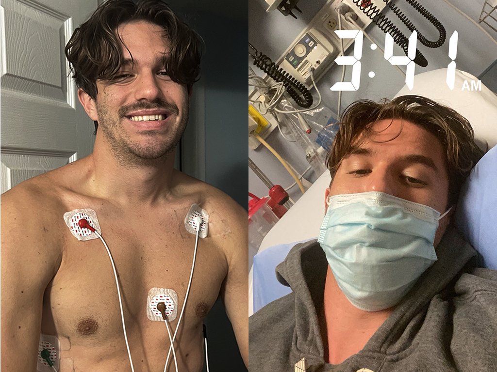 Jacob LeGuerrier experienced numerous sleepless nights and required multiple hospital visits for heart monitoring.
