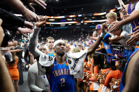 Thunder breeze through the first round for a 3rd straight year and brace for tougher games ahead