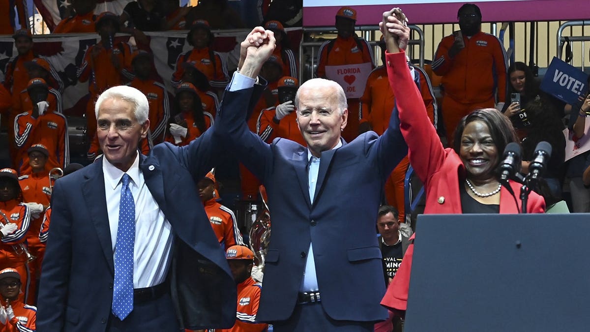 Charlie Crist, Joe Biden, and Val Demings