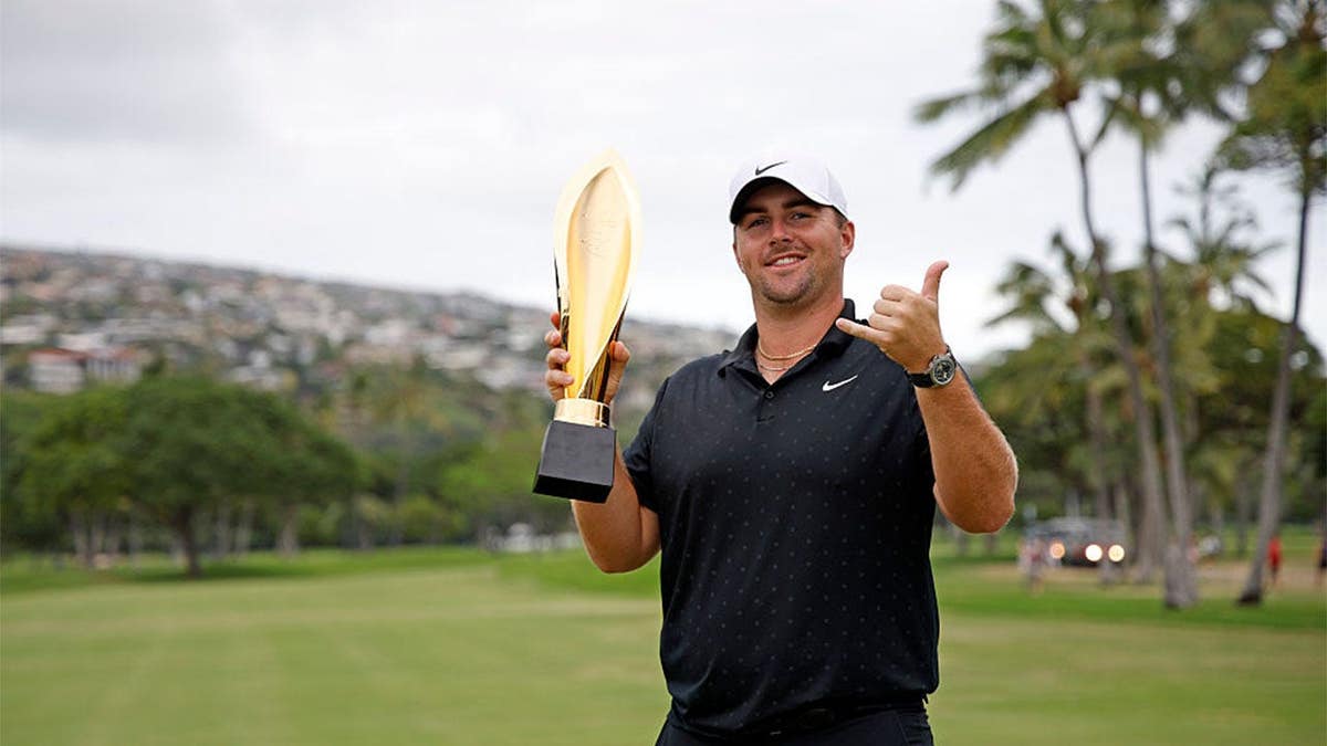 Chris Gotterup after his Sony Open victory