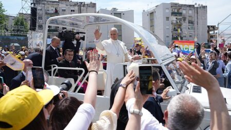 Pope Leo XIV visits Italy’s ‘Land of Fires’