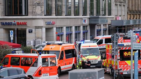 Video. Mourners lay flowers and candles in Leipzig after deadly car rampage