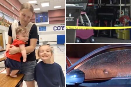 Mom kills her two kids in shocking murder-suicide after shooting woman with her husband at a bar