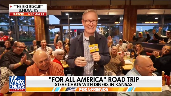 Steve Doocy kicks off 'For All America' road trip in Kansas