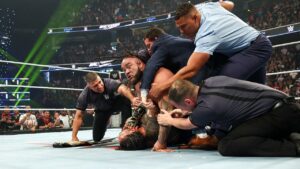 Jacob Fatu unleashes vicious assault on Roman Reigns after World Heavyweight Championship loss at WWE Backlash