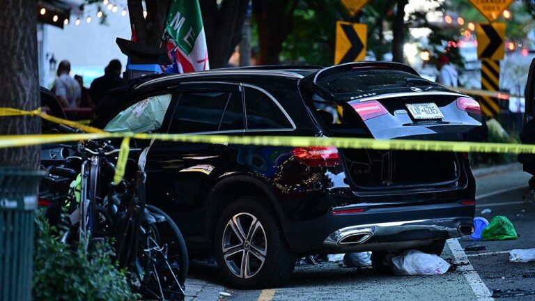 Suspected drunk driver kills 2 pedestrians in violent chain-reaction crash on Manhattan’s Upper West Side
