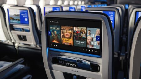 You Can Stream Certain Peacock Shows for Free on United Airlines Now