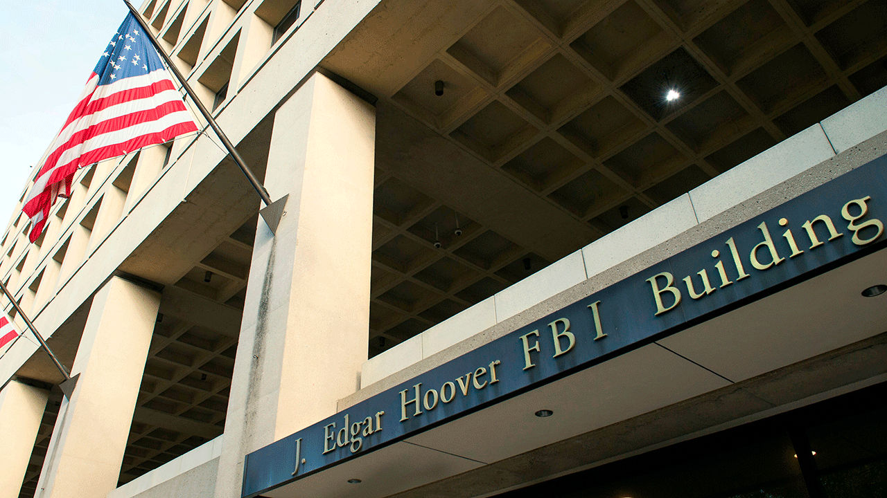 FBI J. Edgar Hoover headquarters building in Washington