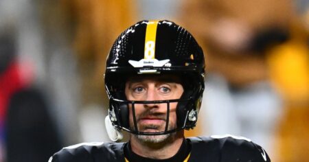 Aaron Rodgers Sports Wedding Ring in Return to Steelers as Intrigue About His Wife Lingers