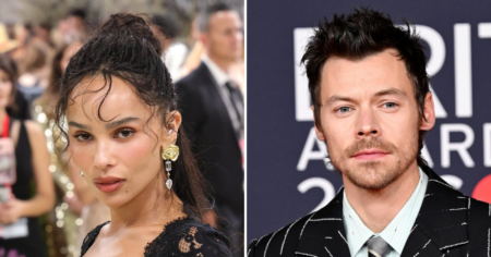Zoe Kravitz Spotted at Harry Styles’ Amsterdam Concert With His Mom Amid Rumored Engagement