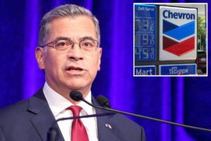 Xavier Becerra talks tough on big oil while slurping Chevron