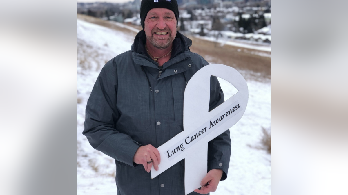 Dave Nitsche lung cancer awareness