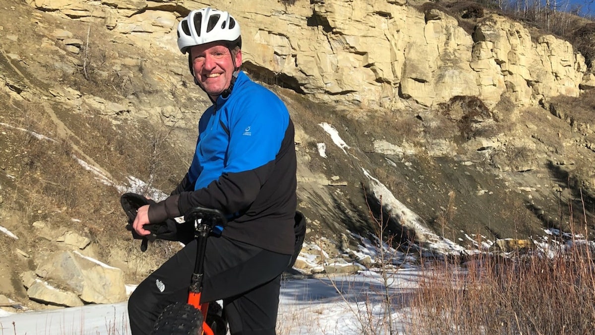 Dave Nitsche mountain biking