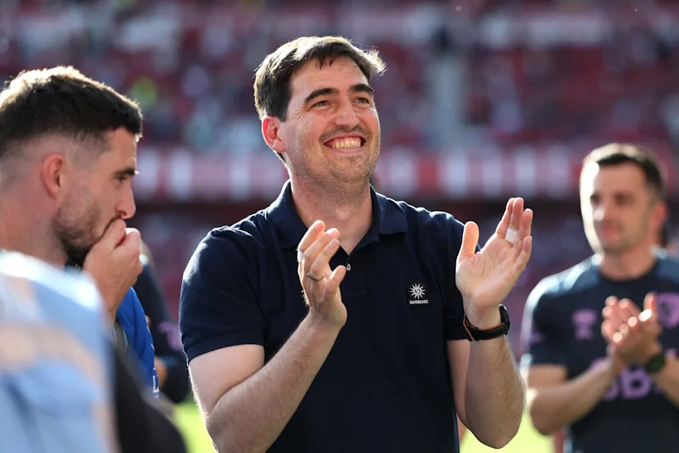 Andoni Iraola may well be Liverpool’s next manager (Getty)