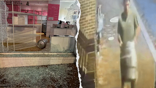 Georgetown Cupcake keg tosser suspected in second brazen M Street attack caught on video