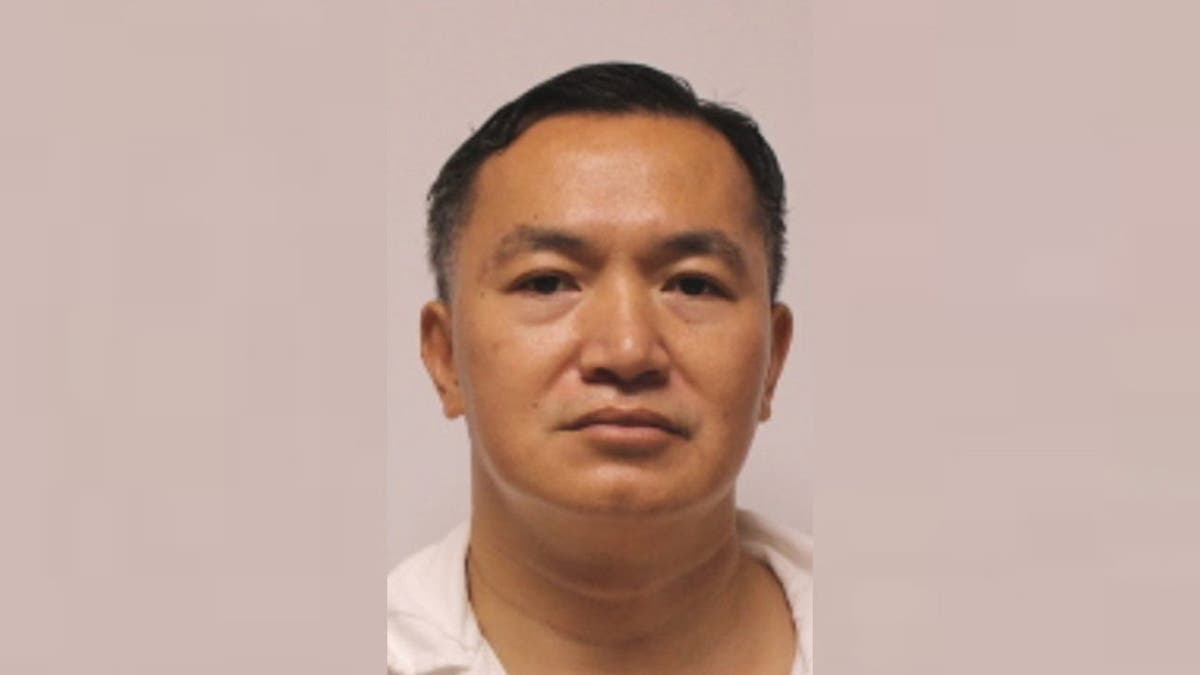 Hoang is seen in his mugshot photo