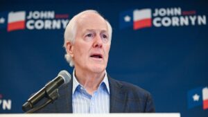 WATCH: Embattled GOP senator warns red state ‘at risk’ of historic Dem victory as voters head to polls