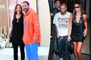 Adam Sandler’s sloppy red carpet look is peak ‘Schlub Hub’ — spare us your slob routine and learn to dress