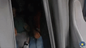 Video shows illegal aliens found crammed inside semi-truck sleeper cab in alleged smuggling bust