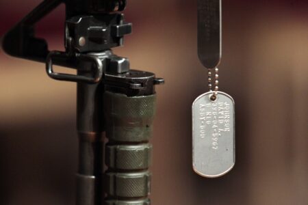 How dog tags became a symbol of the cost of America’s global presence