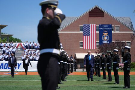 Trump tells Coast Guard graduates they will ‘be tested’ in their careers