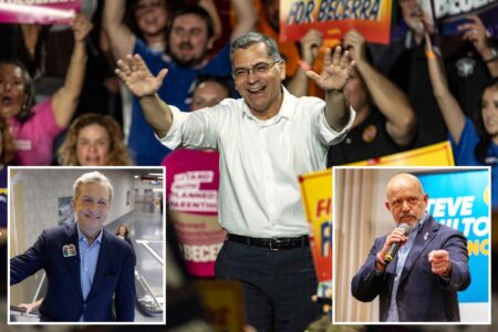 California governor’s race: Steve Hilton leads in first returns
