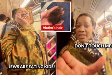 Deranged straphanger targets subway rider with antisemitic remarks: ‘Jews are eating kids’