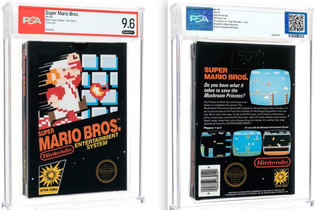 Super Mario Bros. is the most expensive game ever, smashing records with $3M sale
