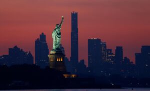 Trump’s DOJ Claims They Could Tear Down Statue Of Liberty In Ballroom Dispute