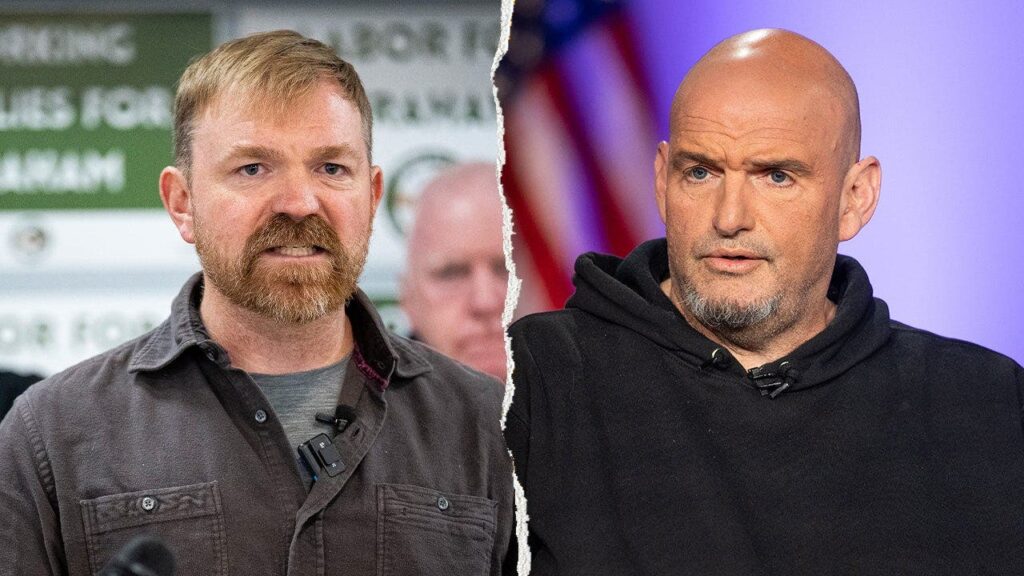 Platner calls Fetterman ‘a–hole’ at town hall as Democratic feud heats up