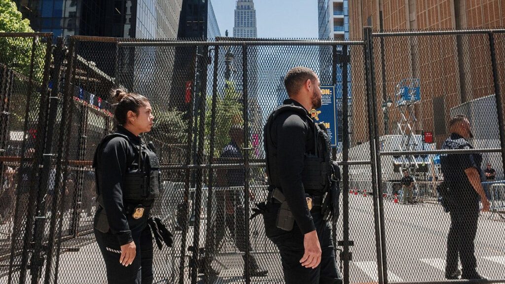 Secret Service, TSA and NYPD transform Madison Square Garden into fortress for Trump’s NBA Finals visit