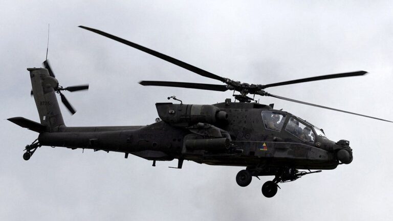US Army helicopter goes down, but President Donald Trump says ‘pilots are fine’