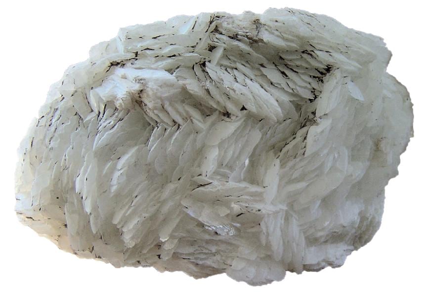coarse magnesite crystal