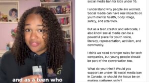Protect young people from social media harms ‘without silencing them,’ says Hamilton teen content creator