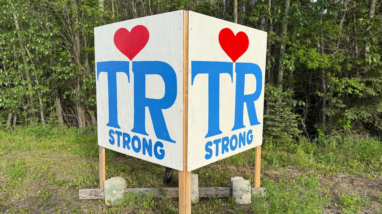 TR Strong written with hearts.