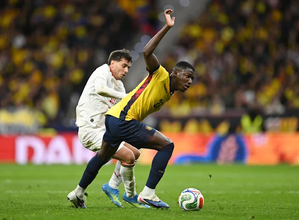 Moises Caicedo has developed into one of the best midfielders in the Premier League (Getty)