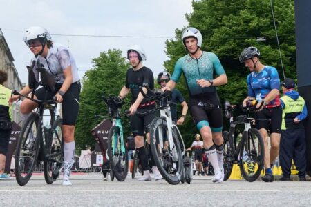 Metal pieces on Hamburg triathlon course cause havoc for cyclists