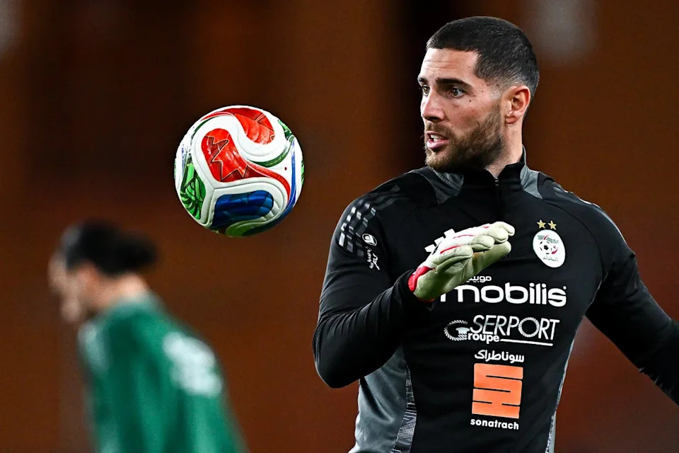 Luca Zidane, son of France legend Zinedine, is one of Algeria’s three goalkeepers (Getty)