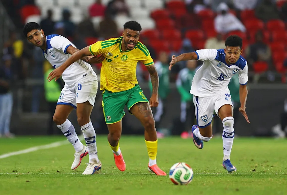 Burnley striker Lyle Foster is the lone Premier League player in South Africa’s squad (Reuters)