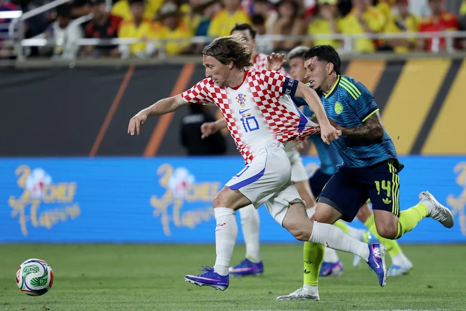 Luka Modric will play at a World Cup in his 40s (Getty)