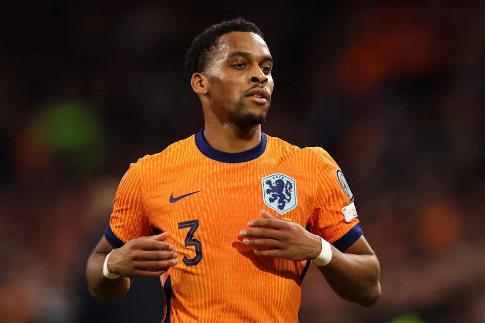 Jurrien Timber has shaken off injury to be included in the Netherlands squad (Getty)